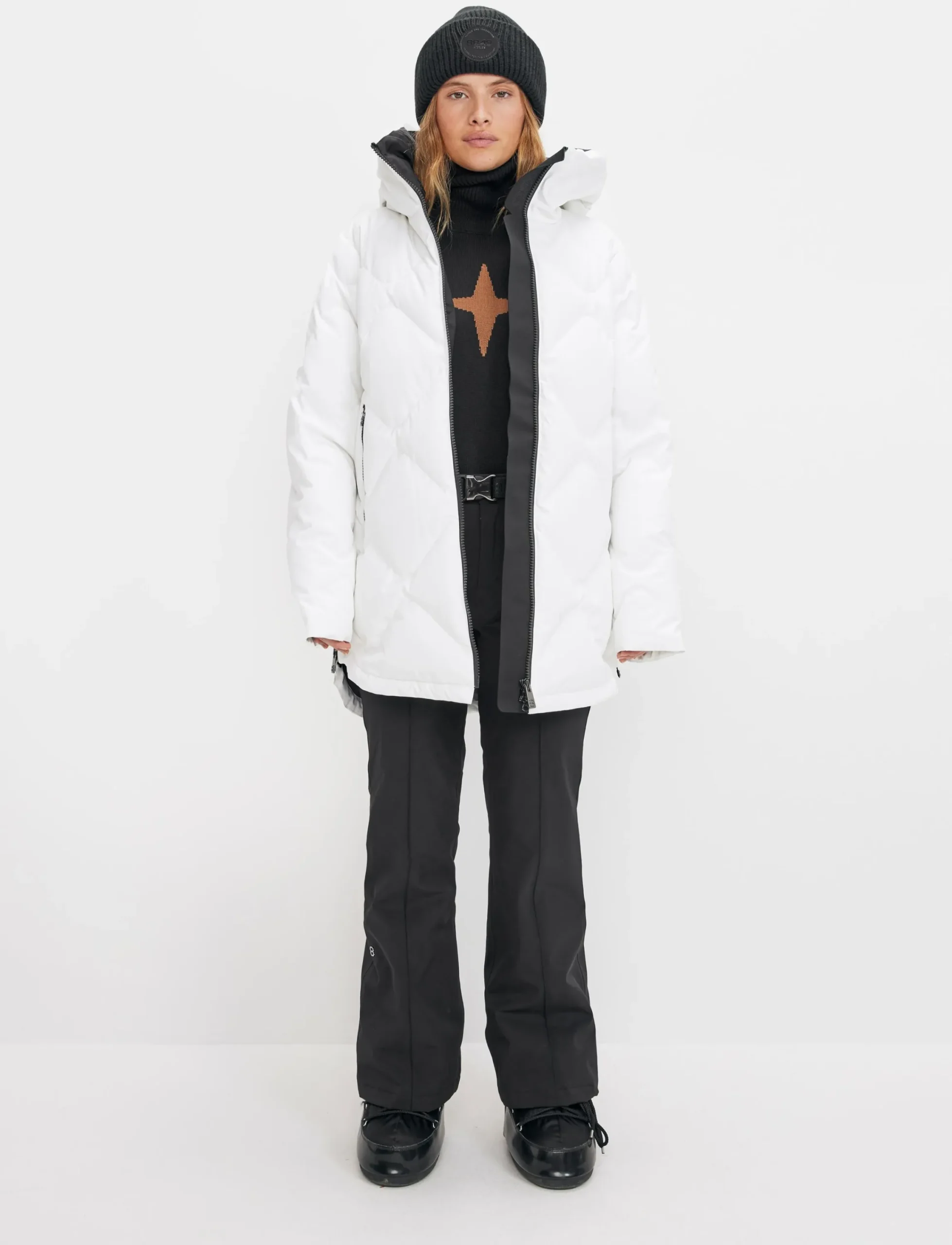 8848 Altitude Skidkläder|Nadine W Ski Parka - Blanc