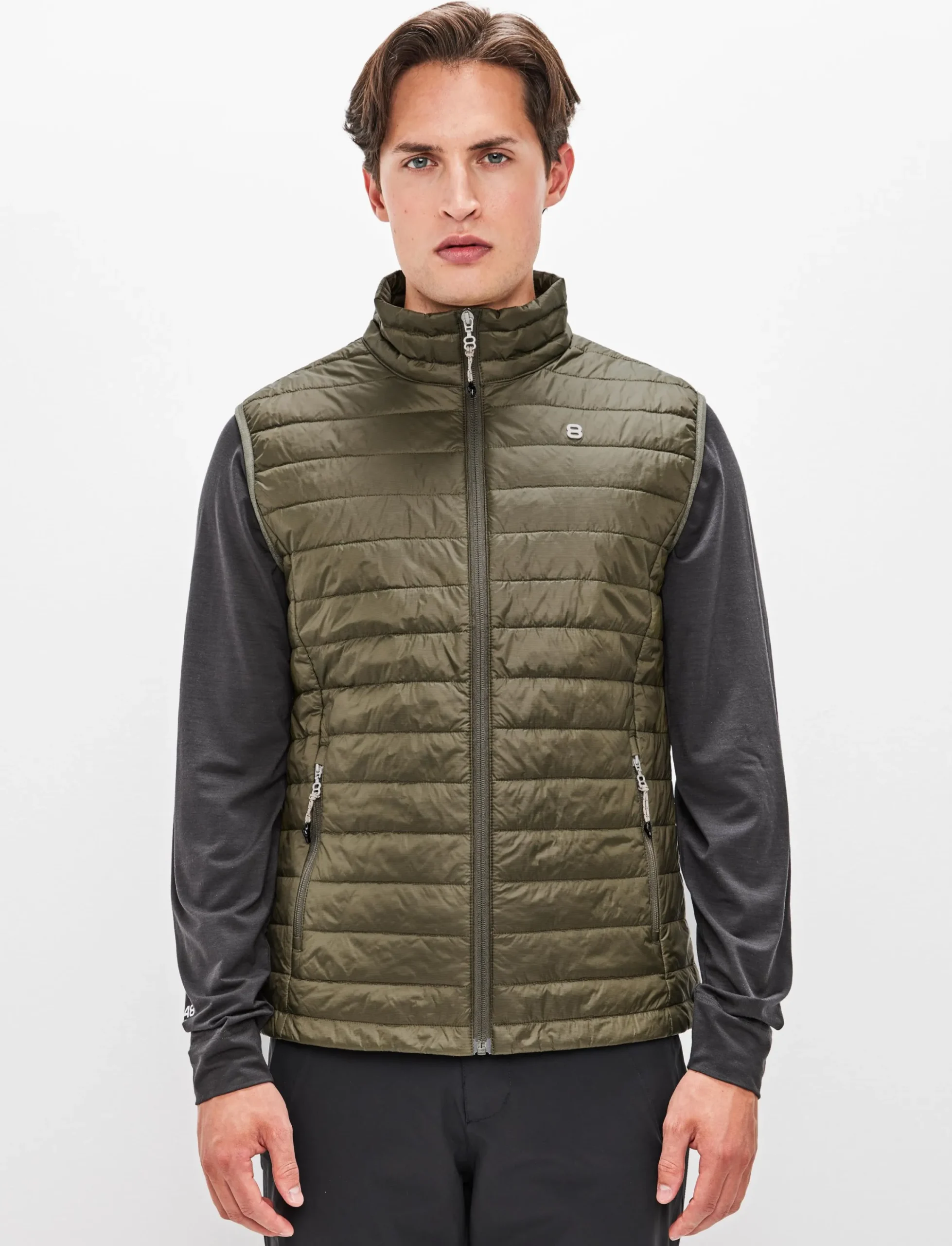 8848 Altitude Skidkläder|Nova 2.0 Hybrid Vest - Army Green