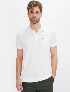 8848 Altitude Klader|Phase Tech Polo Shirt - White