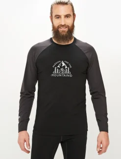 8848 Altitude Skidkläder|Polar Wool Ls - Black