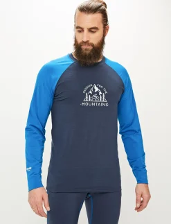 8848 Altitude Skidkläder|Polar Wool Ls - Navy