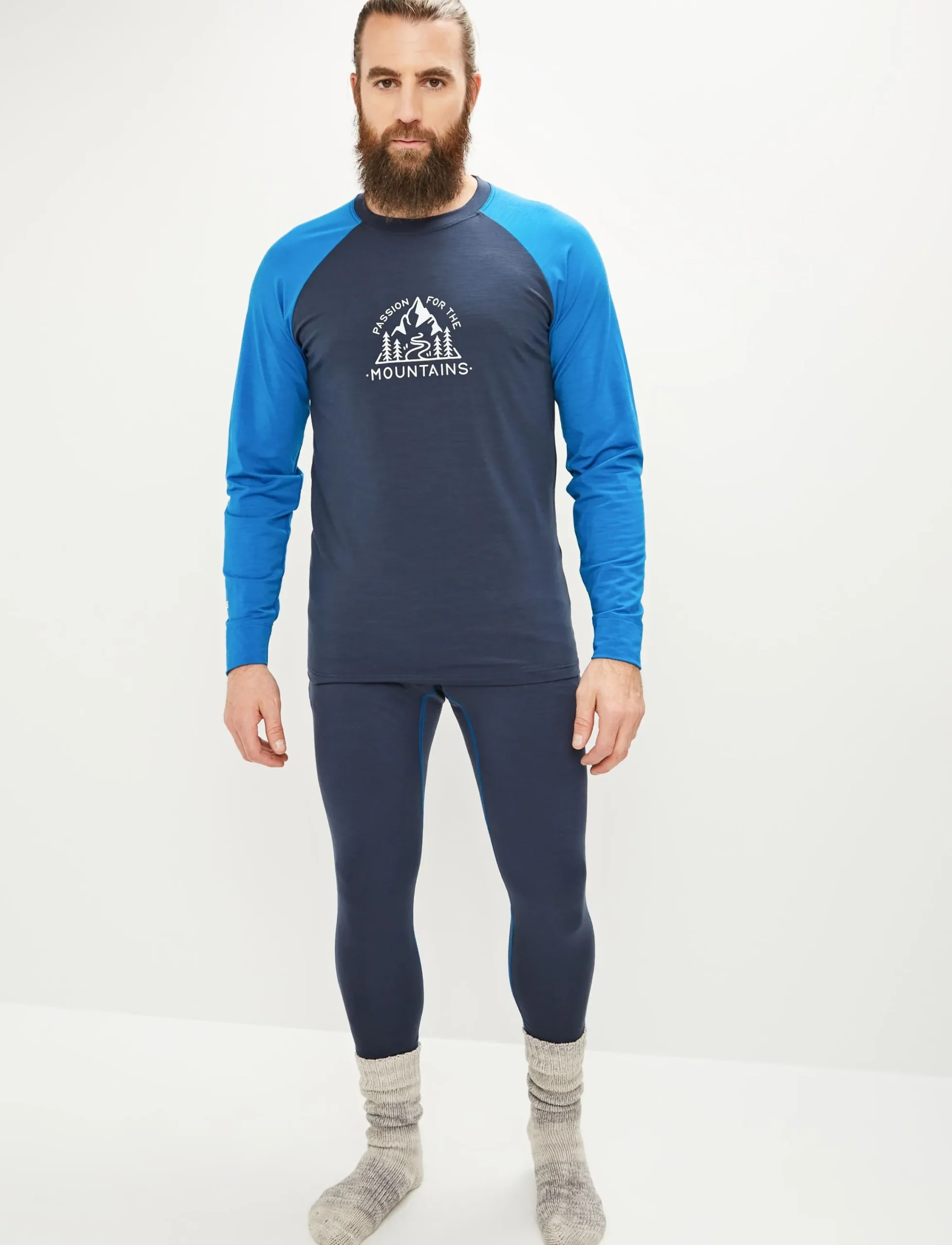 8848 Altitude Klader|Polar Wool Ls - Navy
