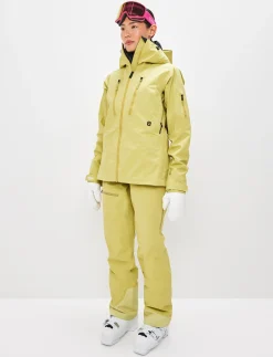 8848 Altitude Klader|Pow 3.0 W Shell Jacket - Flax Yellow