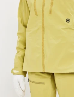 8848 Altitude Klader|Pow 3.0 W Shell Jacket - Flax Yellow