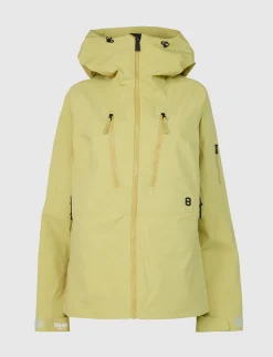 8848 Altitude Klader|Pow 3.0 W Shell Jacket - Flax Yellow