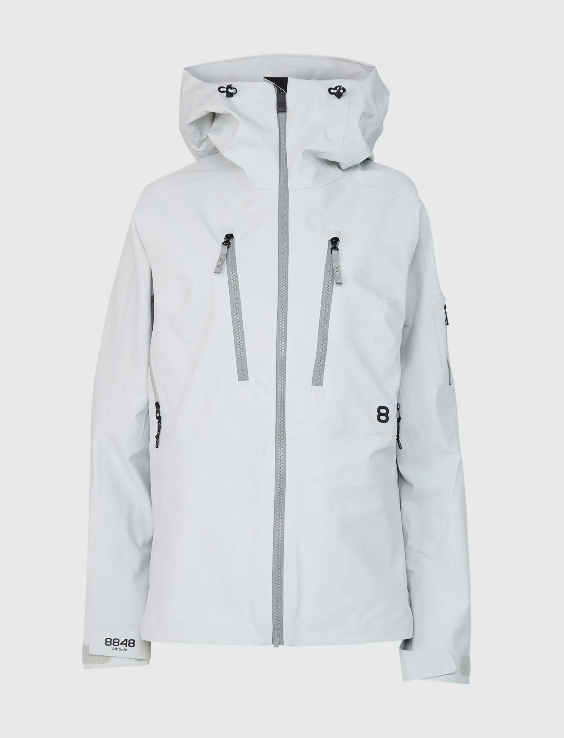 8848 Altitude Klader|Pow 3.0 W Shell Jacket - Fog