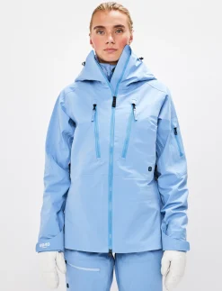 8848 Altitude Skidkläder|Pow 3.0 W Shell Jacket - Hortensia Blue