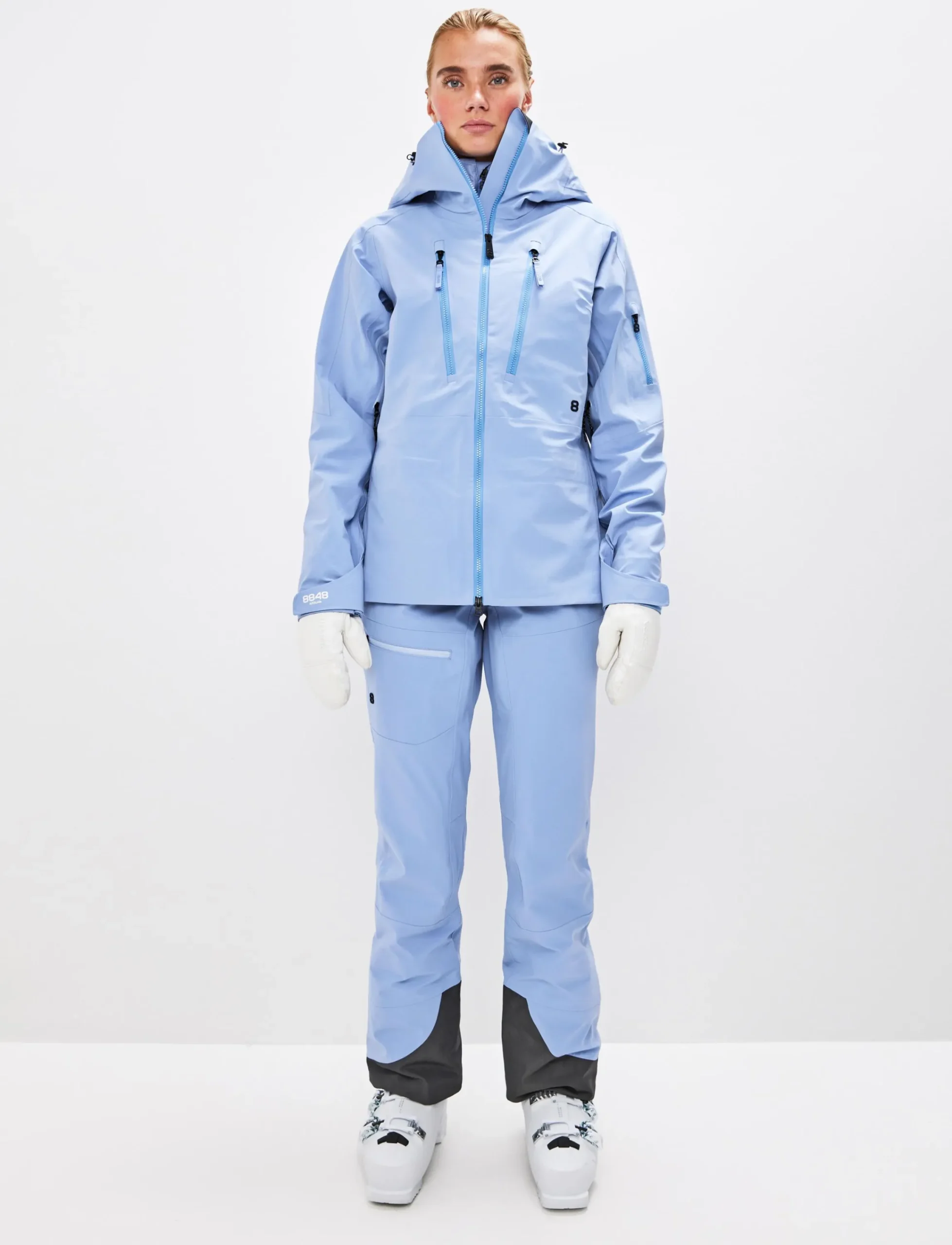 8848 Altitude Klader|Pow 3.0 W Shell Jacket - Hortensia Blue