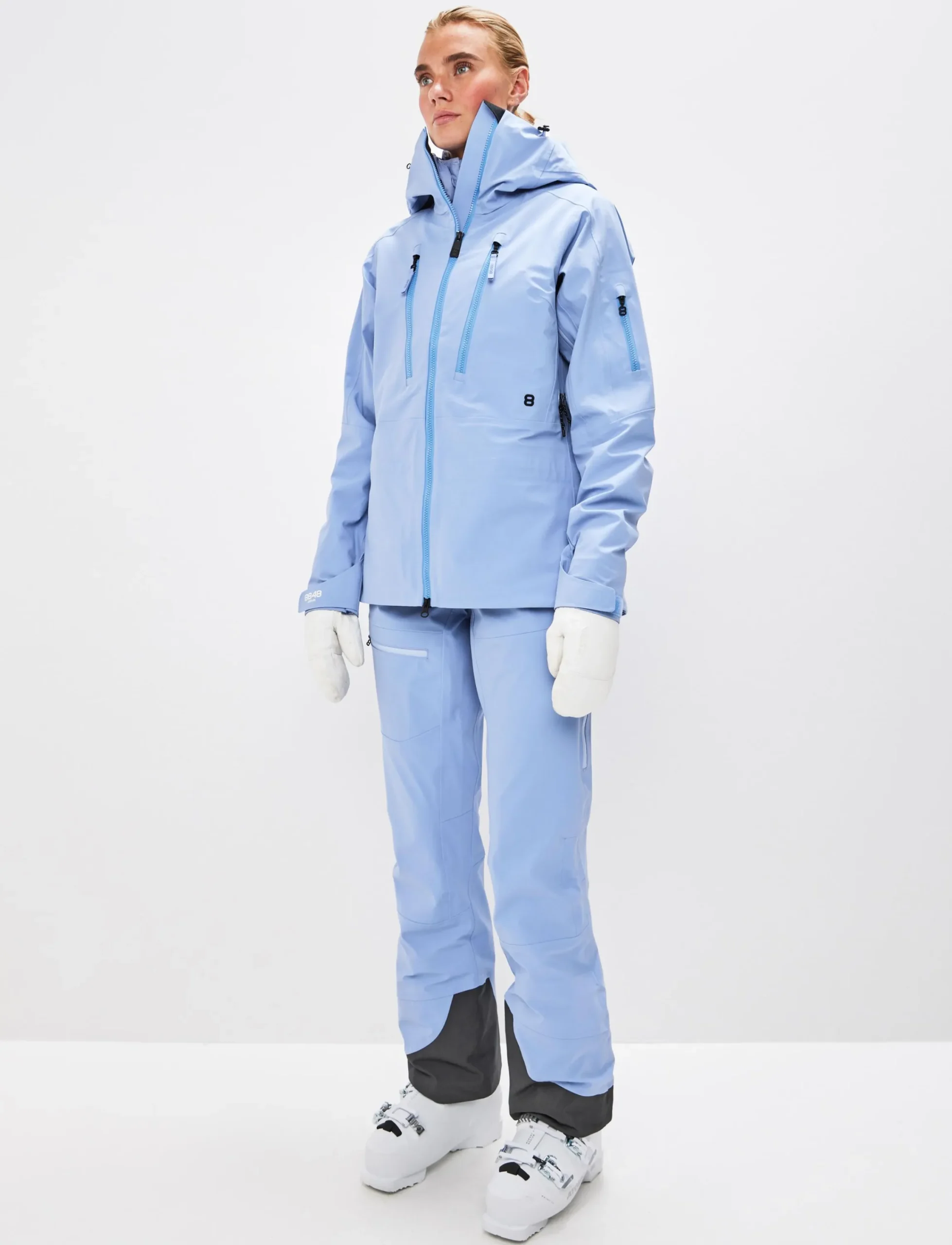 8848 Altitude Klader|Pow 3.0 W Shell Jacket - Hortensia Blue