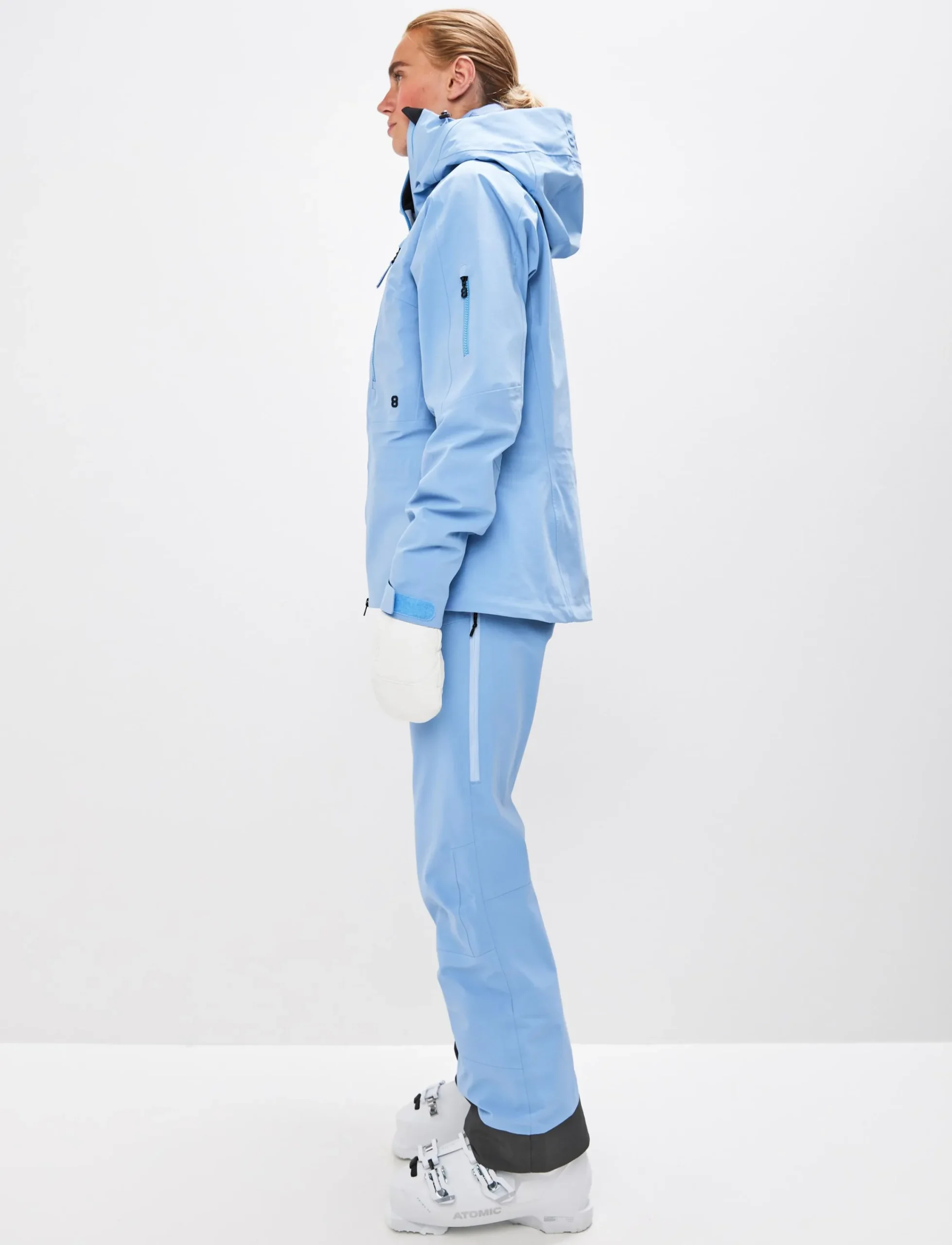 8848 Altitude Klader|Pow 3.0 W Shell Jacket - Hortensia Blue