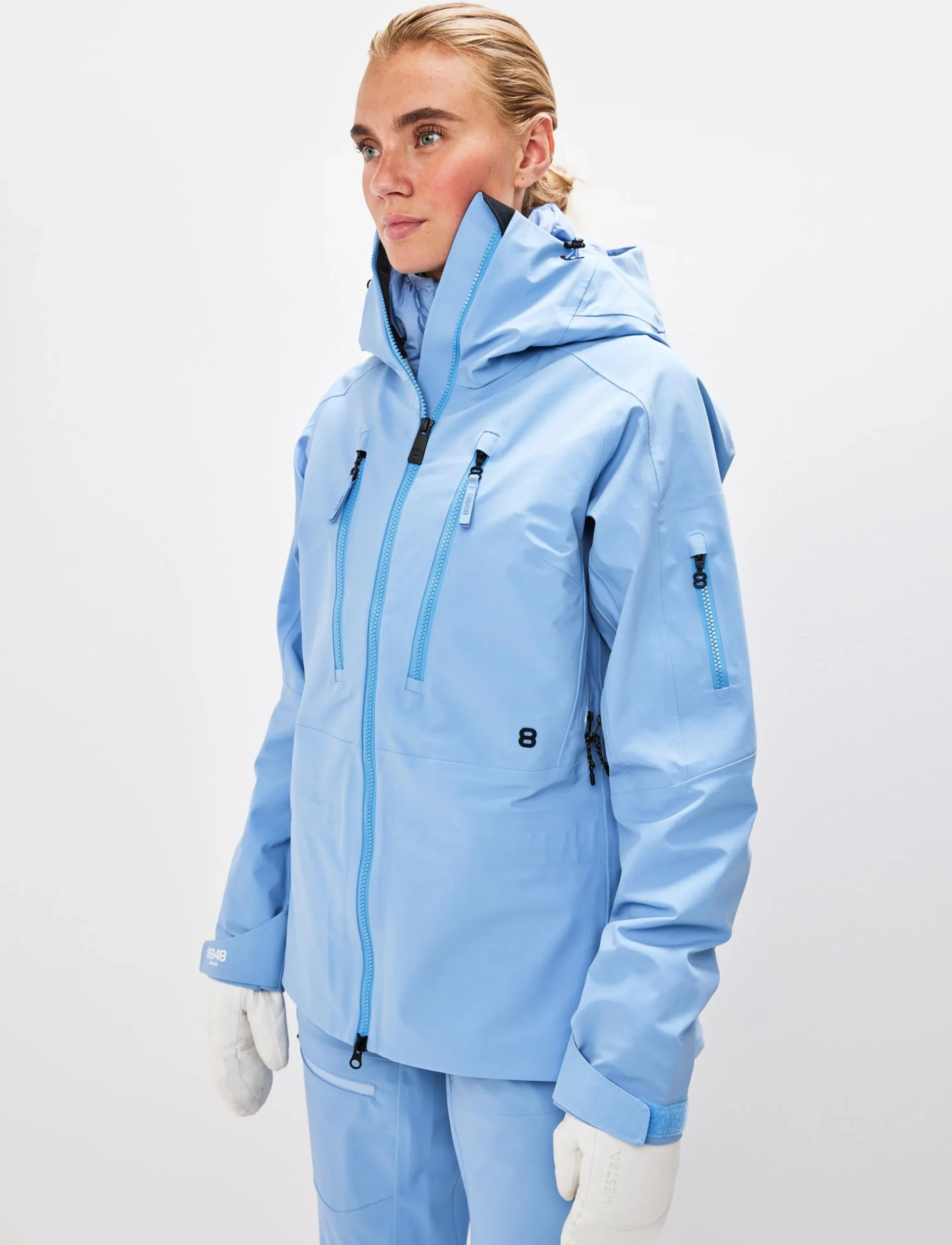 8848 Altitude Klader|Pow 3.0 W Shell Jacket - Hortensia Blue