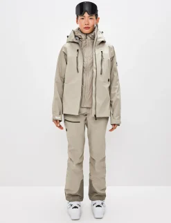 8848 Altitude Skidkläder|Pow 3.0 W Shell Jacket - Lt Fallen Rock