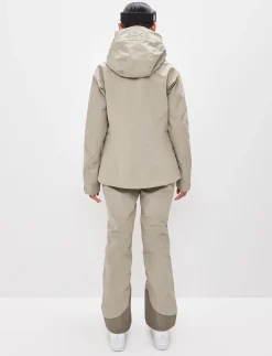 8848 Altitude Klader|Pow 3.0 W Shell Jacket - Lt Fallen Rock