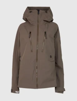 8848 Altitude Klader|Pow 3.0 W Shell Jacket - Pale Brown