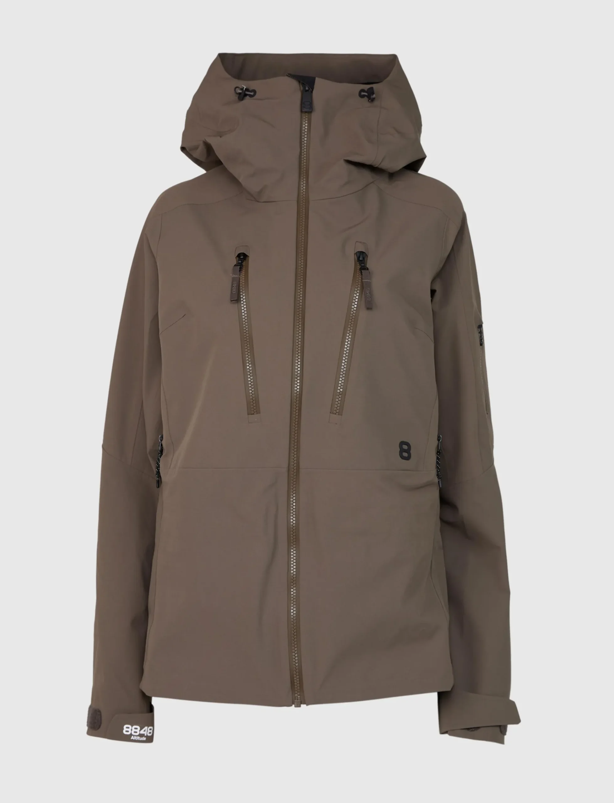 8848 Altitude Klader|Pow 3.0 W Shell Jacket - Pale Brown
