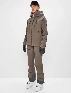 8848 Altitude Skidkläder|Pow 3.0 W Shell Jacket - Pale Brown