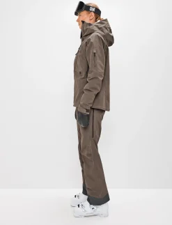 8848 Altitude Skidkläder|Pow 3.0 W Shell Jacket - Pale Brown