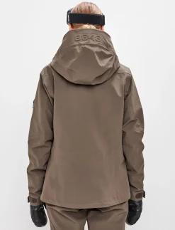 8848 Altitude Skidkläder|Pow 3.0 W Shell Jacket - Pale Brown