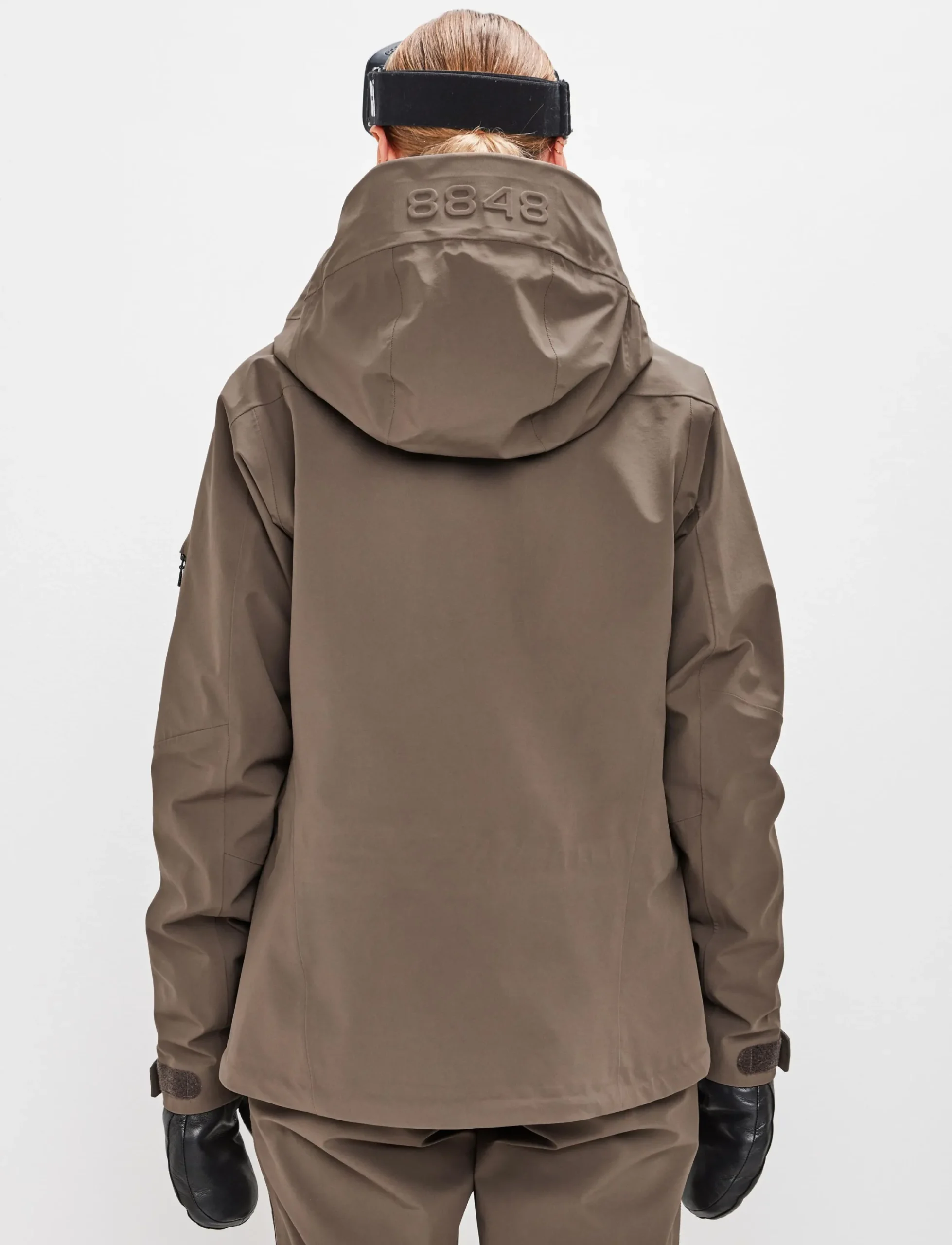8848 Altitude Skidkläder|Pow 3.0 W Shell Jacket - Pale Brown