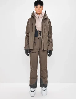 8848 Altitude Skidkläder|Pow 3.0 W Shell Jacket - Pale Brown