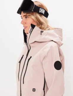 8848 Altitude Klader|Pow W 2.0 Jacket - Powder Pink