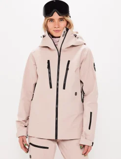 8848 Altitude Skidkläder|Pow W 2.0 Jacket - Powder Pink