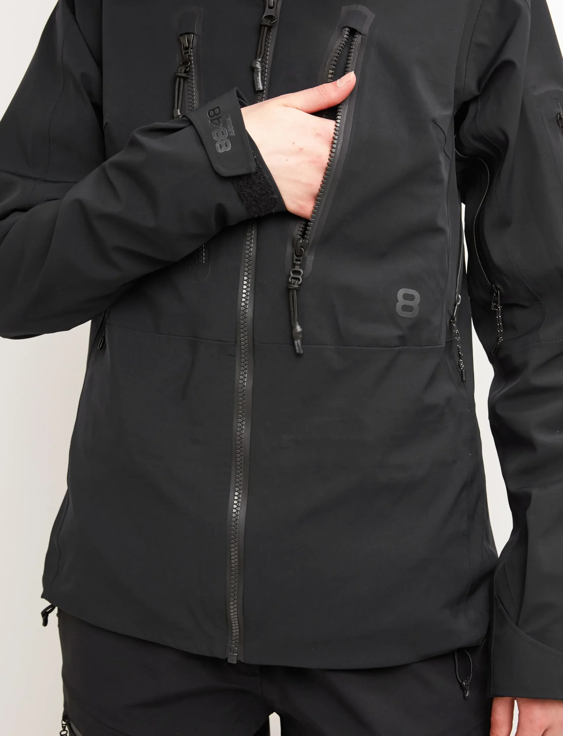 8848 Altitude Skidkläder|Pow W Jacket - Black