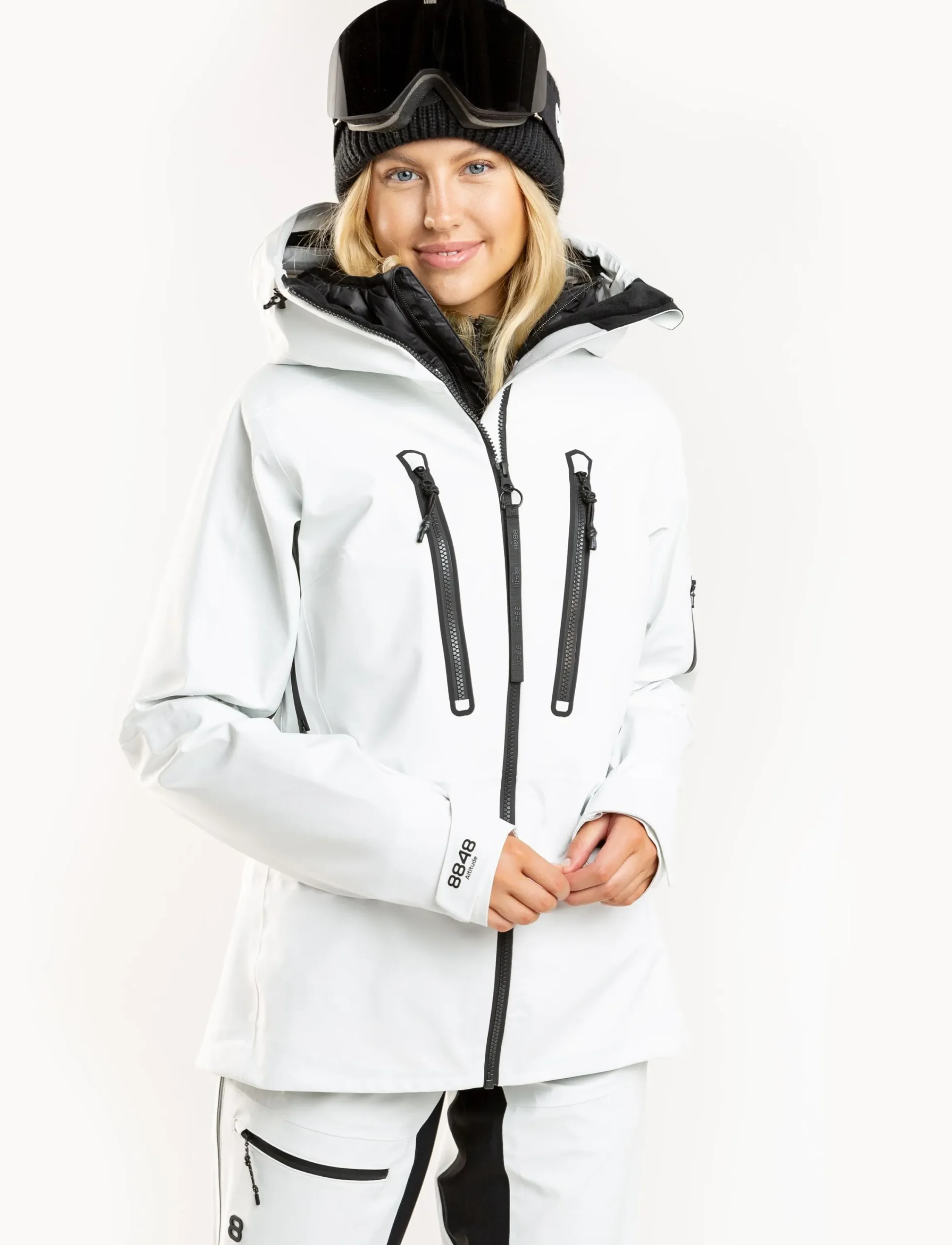 8848 Altitude Skidkläder|Pow W Jacket - Blanc