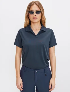 8848 Altitude Klader|Robin W Tech Polo Shirt - Navy