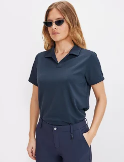 8848 Altitude Klader|Robin W Tech Polo Shirt - Navy