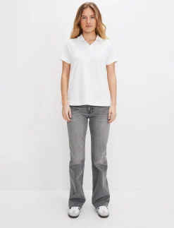 8848 Altitude Klader|Robin W Tech Polo Shirt - White