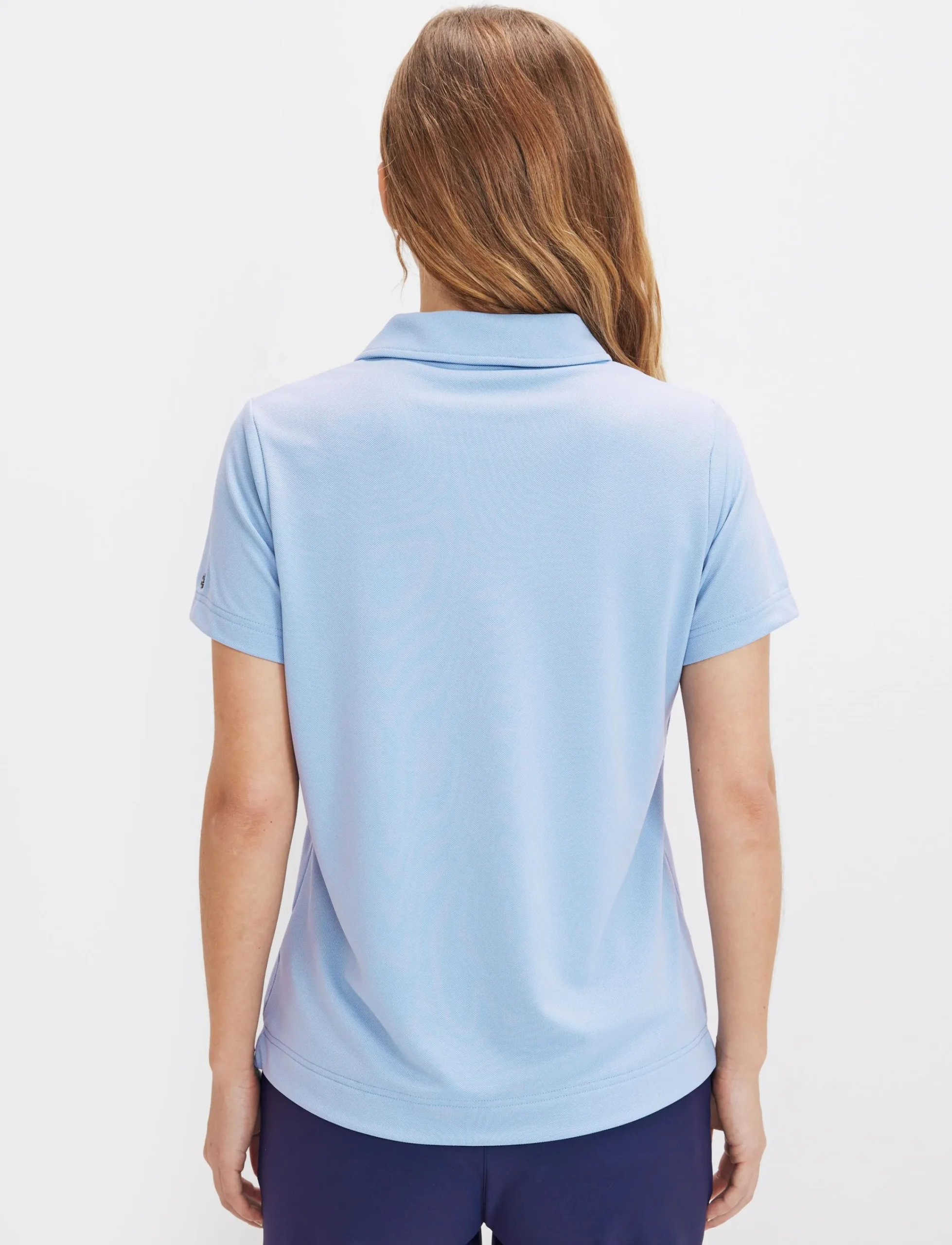8848 Altitude Klader|Robin W Tech Polo Shirt - Blue Heron