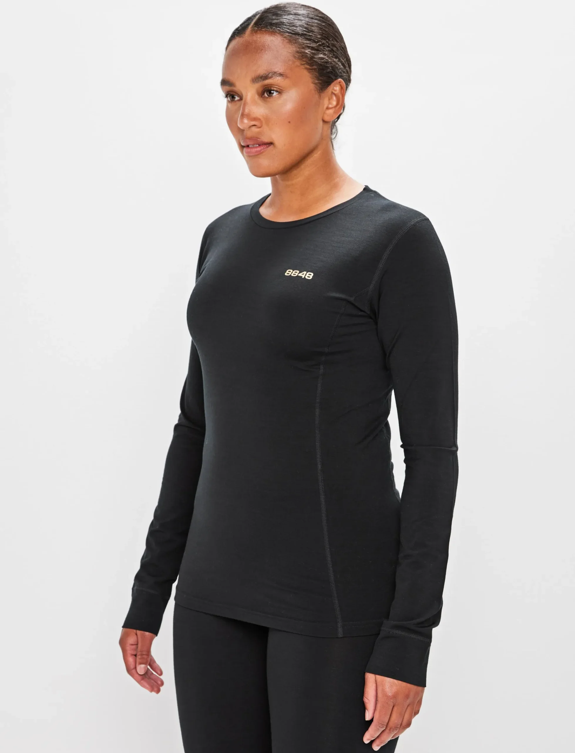 8848 Altitude Skidkläder|Sami W Wool L/S - Black