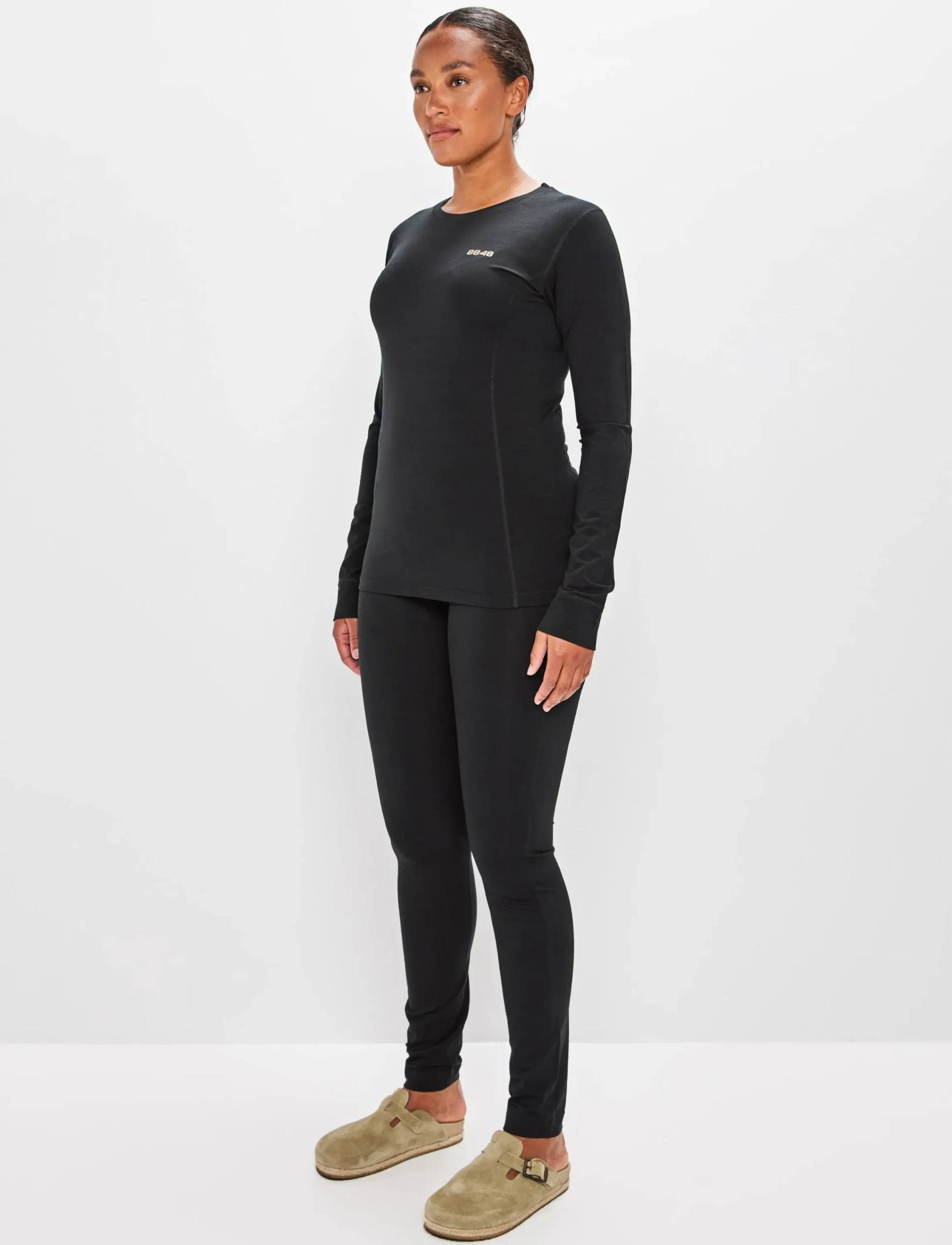 8848 Altitude Klader|Sami W Wool L/S - Black