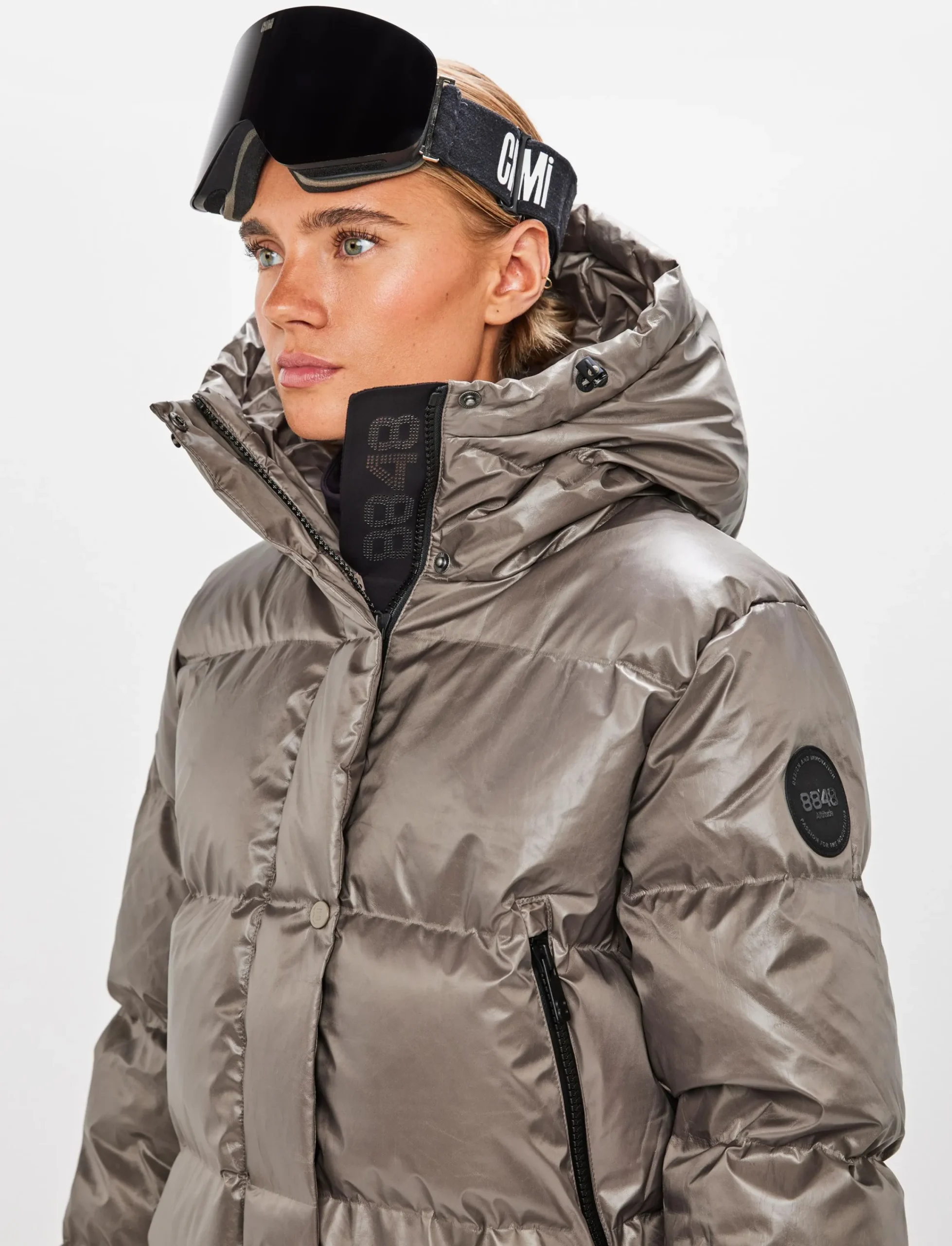 8848 Altitude Klader|Sarah W Ski Down Jacket - Fallen Rock