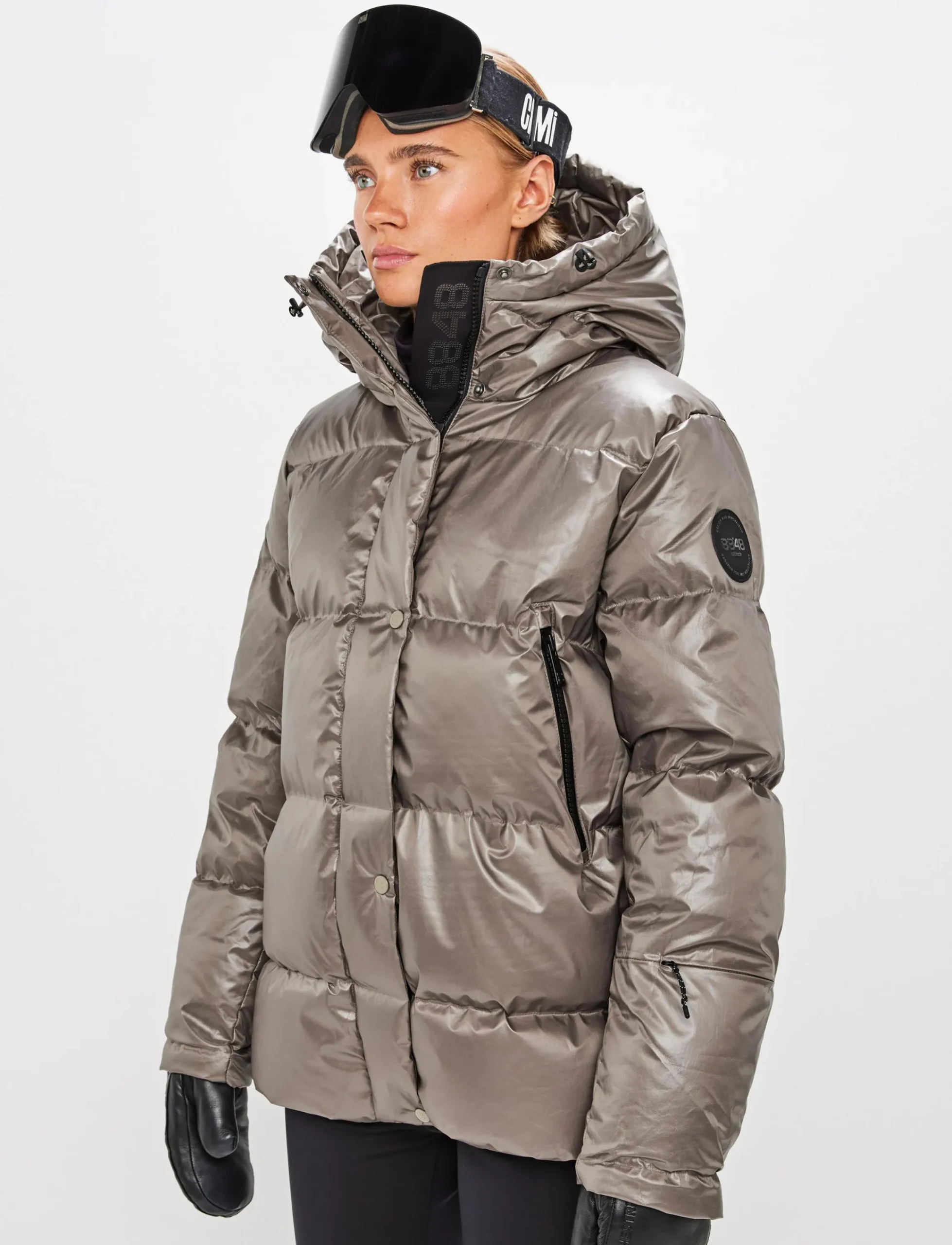 8848 Altitude Klader|Sarah W Ski Down Jacket - Fallen Rock