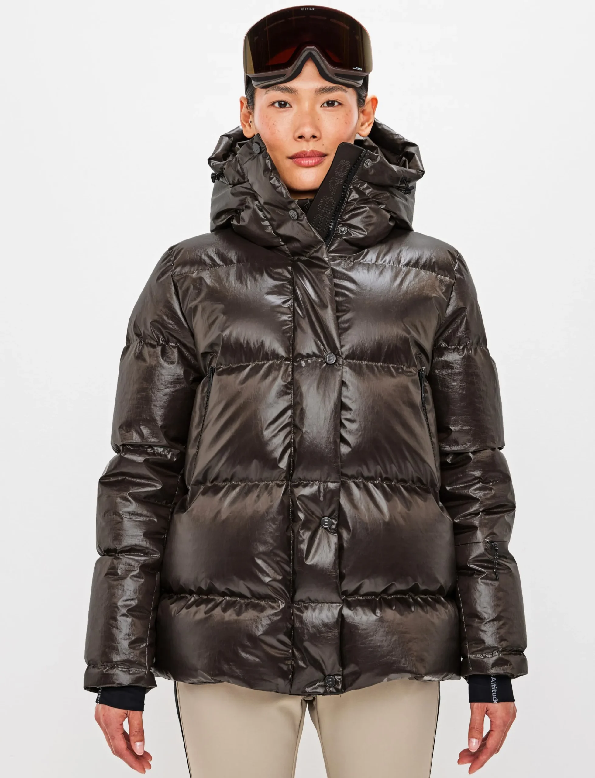 8848 Altitude Skidkläder|Sarah W Ski Down Jacket - Coffea