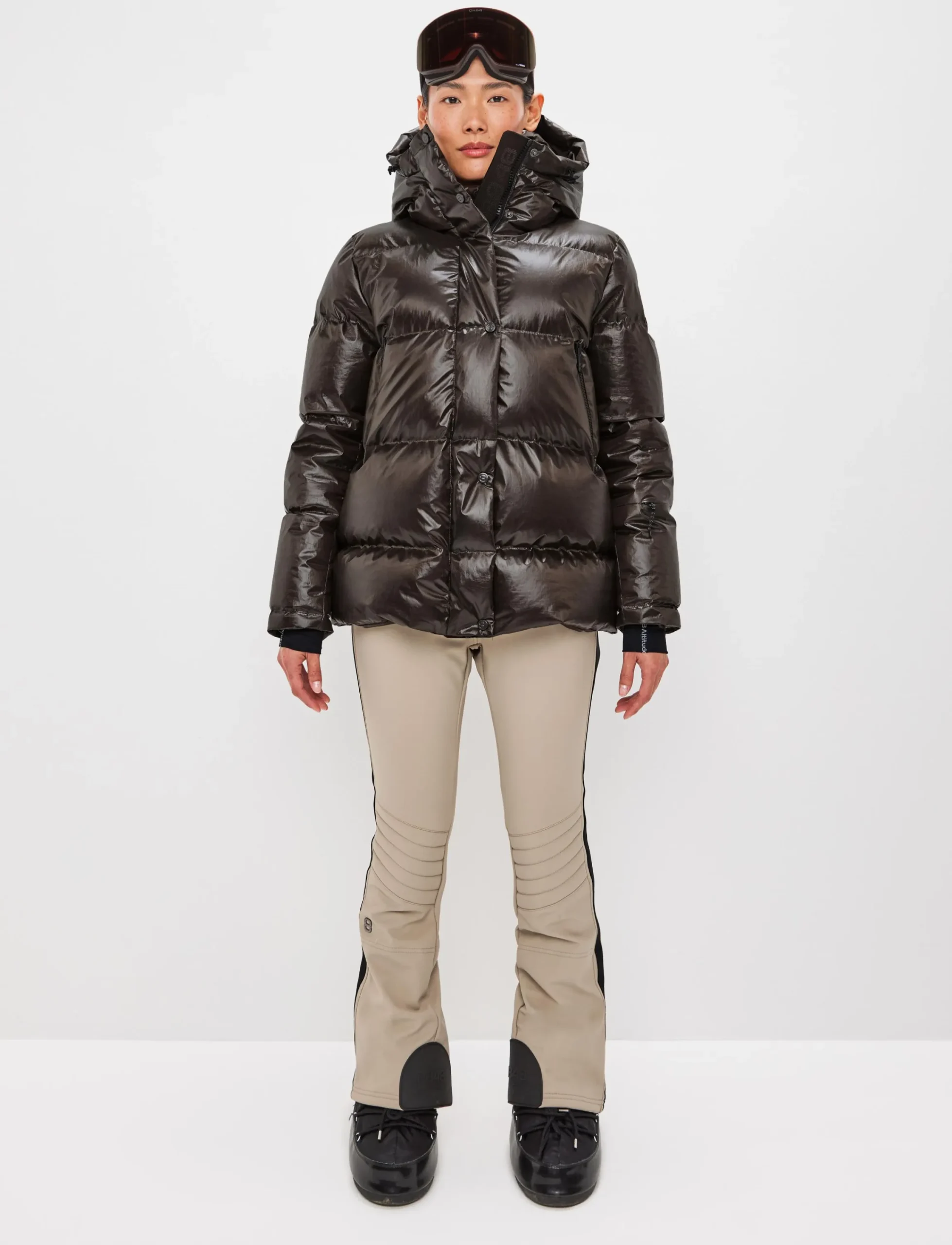 8848 Altitude Klader|Sarah W Ski Down Jacket - Coffea