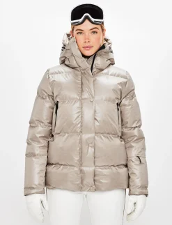 8848 Altitude Skidkläder|Sarah W Ski Down Jacket - Lt Fallen Rock