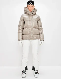 8848 Altitude Skidkläder|Sarah W Ski Down Jacket - Lt Fallen Rock