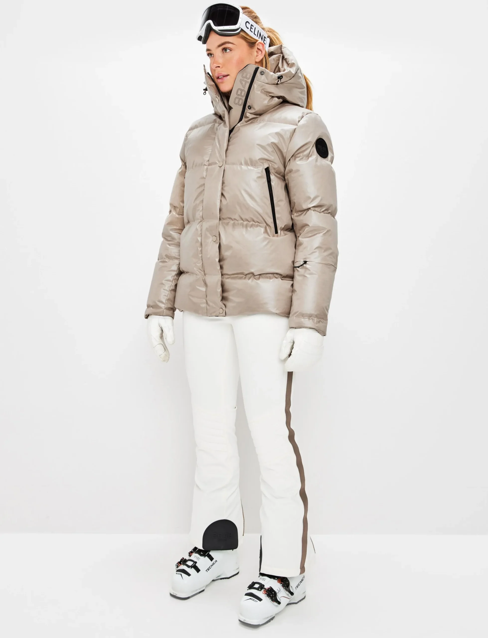 8848 Altitude Skidkläder|Sarah W Ski Down Jacket - Lt Fallen Rock