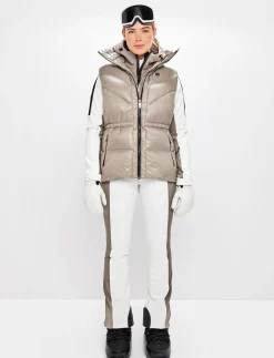8848 Altitude Klader|Shacci W Down Vest - Lt Fallen Rock
