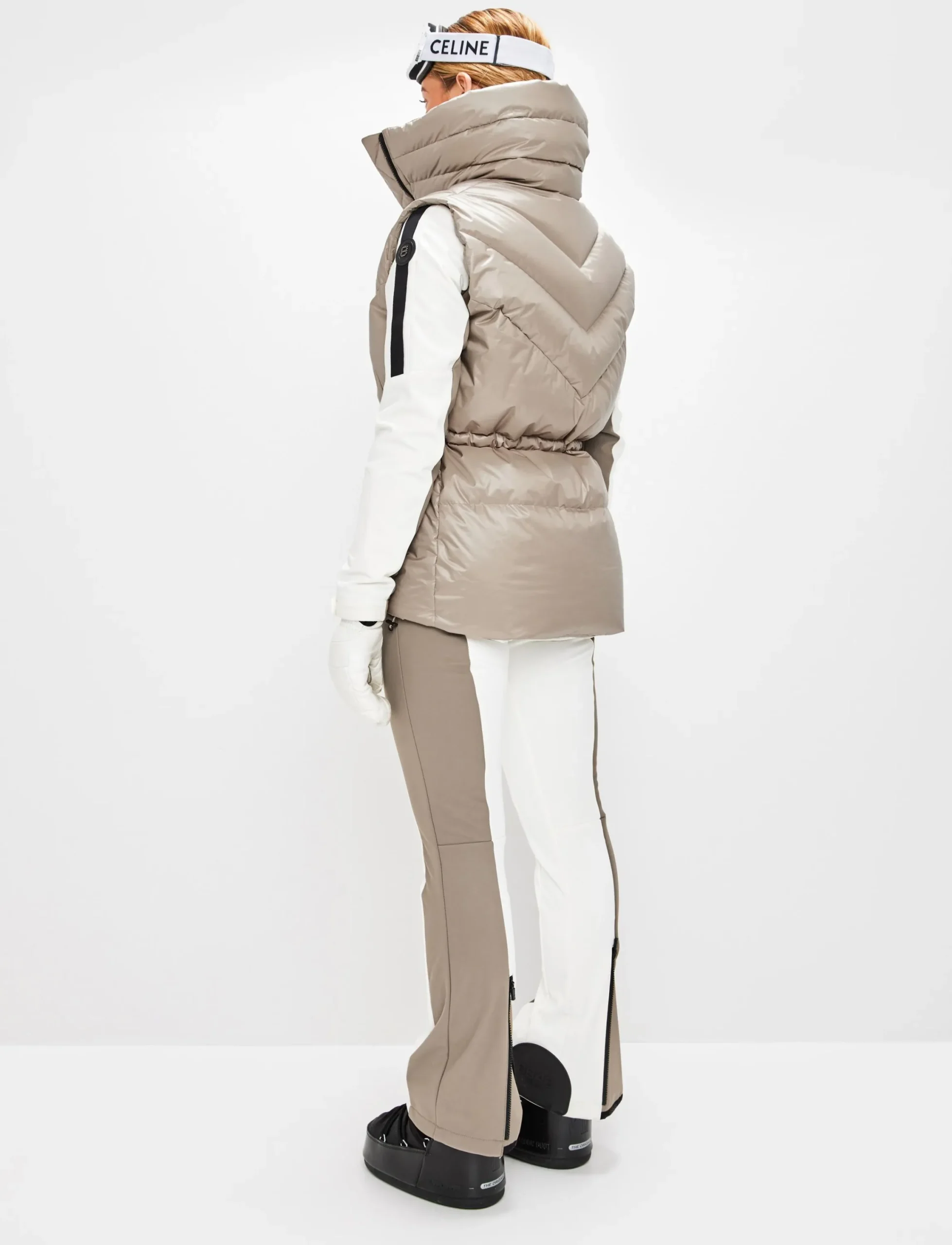 8848 Altitude Skidkläder|Shacci W Down Vest - Lt Fallen Rock