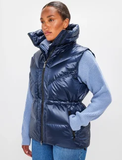 8848 Altitude Skidkläder|Shacci W Down Vest - Navy