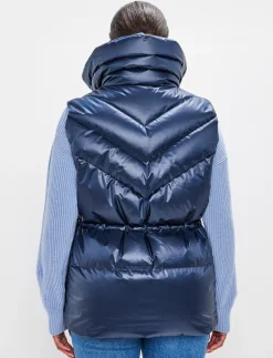8848 Altitude Skidkläder|Shacci W Down Vest - Navy