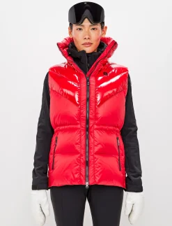 8848 Altitude Skidkläder|Shacci W Down Vest - Red