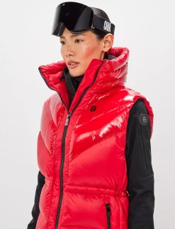8848 Altitude Skidkläder|Shacci W Down Vest - Red