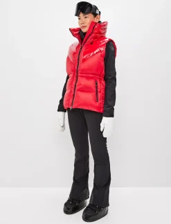 8848 Altitude Klader|Shacci W Down Vest - Red