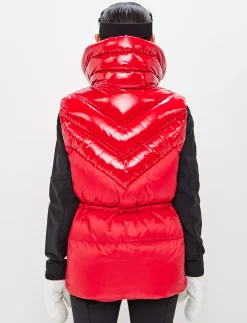 8848 Altitude Klader|Shacci W Down Vest - Red