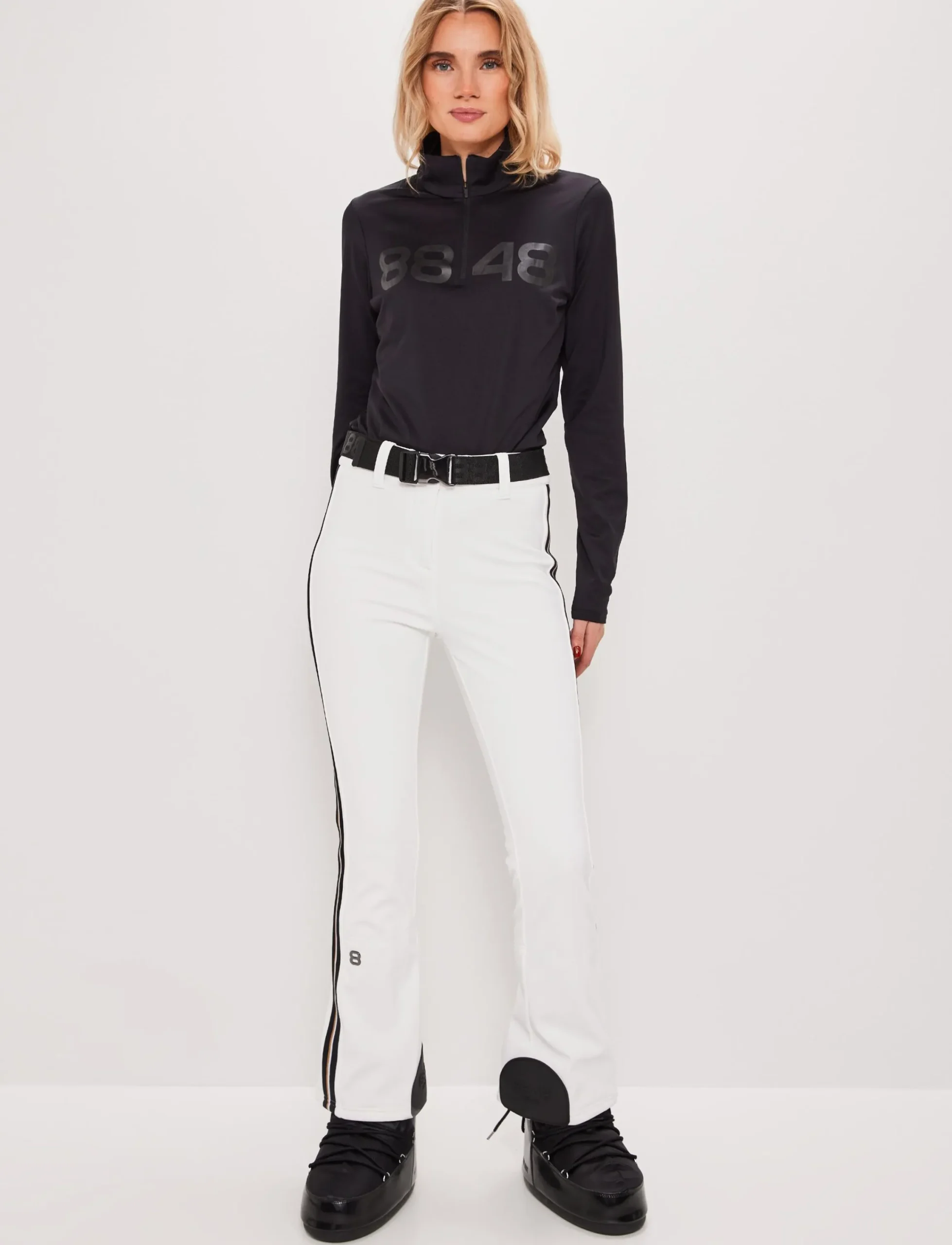 8848 Altitude Klader|Tumblr Stripe W Pant - Blanc